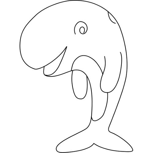 Wieloryb kolorowanki